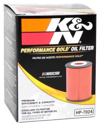 K&N Performance Oil Filter for 07-15 Mini Cooper L4-1.6L - HP-7024