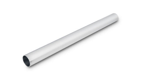 Vibrant 1.75in O.D. Universal Aluminum Tubing (18in long Straight Pipe) - Polished - 2172