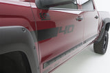 EGR Double Cab Front 41.5in Rear 28in Bolt-On Look Body Side Moldings (991574) - 991574