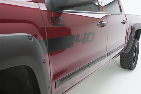 EGR Double Cab Front 41.5in Rear 28in Bolt-On Look Body Side Moldings (991574) - 991574