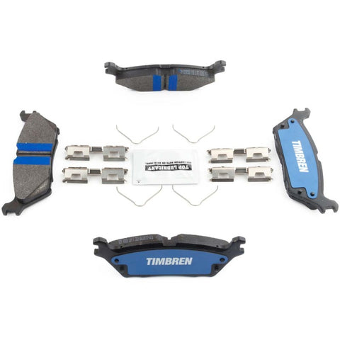 Timbren 22-24 Ford Expedition/Lincoln Navigator BES Severe Duty Semi-Metallic Brake Pads - Rear - TIM-D2383SD