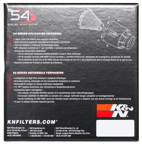 K&N Orion Universal Air Cleaner Assembly - 54-5000