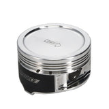 Manley 13-14 Ford Mustang Shelby GT500 5.8L 3.681in Bore 1.22in CD Coated Pistons - Set of 8 - 594600C-8