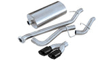 Corsa 02-07 GMC Sierra Reg. Cab/Short Bed 1500 4.8L V8 Black Sport Cat-Back Exhaust - 14261BLK