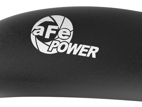 aFe 21-22 Ford F-150/Raptor V6-3.5L (tt) BladeRunner 2.5in Aluminum Hot Charge Pipe Black - 46-20518-B