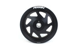 PERRIN 19-21 Subaru WRX / 16-18 Forester / 15-19 Legacy Lightweight Crank Pulley - Black - PSP-ENG-104BK