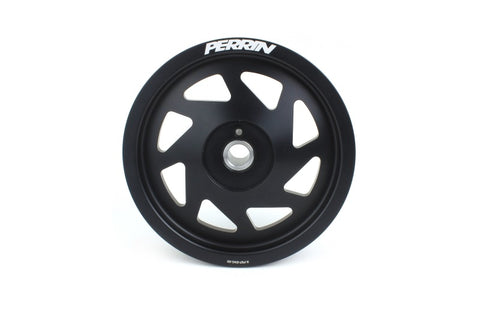 PERRIN 19-21 Subaru WRX / 16-18 Forester / 15-19 Legacy Lightweight Crank Pulley - Black - PSP-ENG-104BK