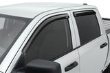 Stampede 2019 Ram 1500 Crew Cab Pickup Tape-Onz Sidewind Deflector 4pc - Smoke - 6019-2