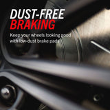 Power Stop 87-88 Toyota 4Runner Front Z16 Evolution Ceramic Brake Pads - 16-137