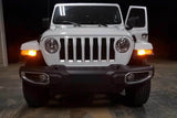 Diode Dynamics JL Wrangler Front Turn Stage 1 (7443 LED Bulb HP48 - White and - Amber) - DD0421