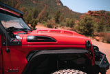 DV8 Offroad 18+ Jeep JL Heat Dispersion Hood - Primer Black - HDMBJL-01