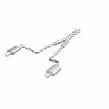 MagnaFlow 10-12 Cadillac CTS V6 3.0L (Exc AWD) Dual Split Rear Exit Stainless Cat Back Perf Exhaust - 15136