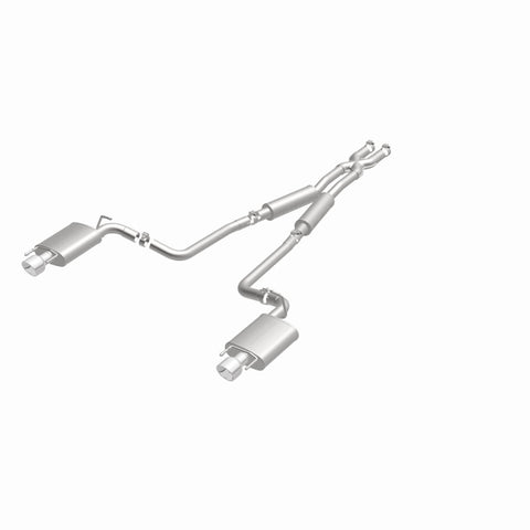 MagnaFlow 10-12 Cadillac CTS V6 3.0L (Exc AWD) Dual Split Rear Exit Stainless Cat Back Perf Exhaust - 15136