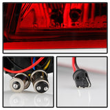 xTune Porsche 911 996 ( Non 4S. Turbo. GT3 ) 99-04 LED Tail Lights Red Clear ALT-ON-P99699-LED-RC - 5013132
