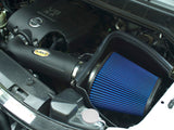 Airaid 04-13 Nissan Titan/Armada 5.6L MXP Intake System w/ Tube (Dry / Blue Media) - 523-284