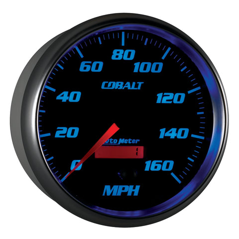 Autometer Cobalt 5in 160mph In-Dash Electronic Programmable Speedometer - 6289