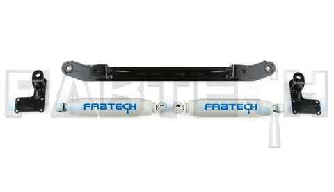 Fabtech 99-04 Ford F250/350 4WD Dual Performance Steering Stabilizer Kit - FTS8000