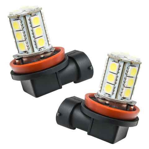 Oracle H11 18 LED Bulbs (Pair) - White - 3602-001