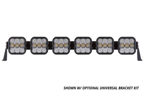 Diode Dynamics SS5 Pro Universal CrossLink 6-Pod Lightbar - Yellow Combo - DD7245