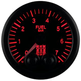 Autometer Stack 52mm 0-7 Bar M10 Male Pro-Control Fuel Pressure Gauge - Black - ST3505