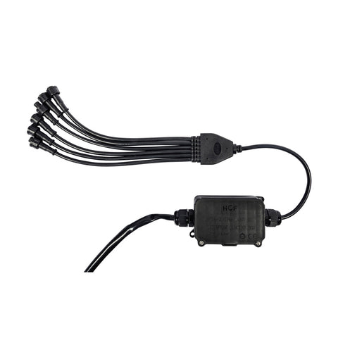 KC HiLiTES C-Series RGB LED Rock Light Kit (Incl. Wiring) - Set of 6 - 339