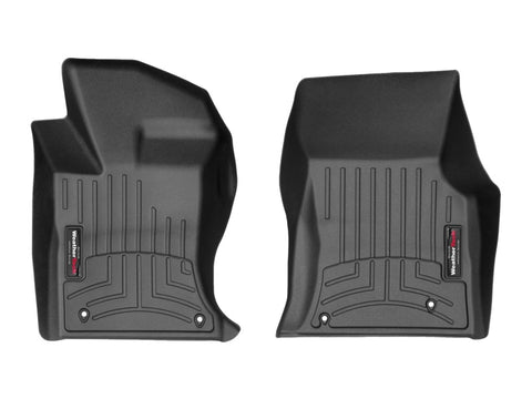 WeatherTech 2017+ Jaguar XE Front FloorLiner - Black (AWD Only) - 4411031