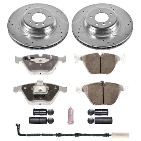 Power Stop 2009 BMW 335d Front Z26 Street Warrior Brake Kit - K5281-26