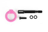 PERRIN 08-14 Subaru WRX/STI (Hatchback) Tow Hook Kit (Rear) - Hyper Pink - PSP-BDY-250HP