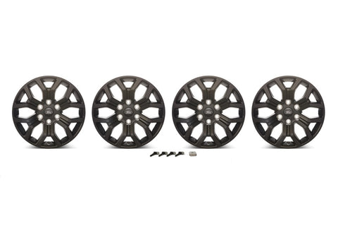 Ford Racing 2021+ F-150 18in Matte Black Wheel Kit - M-1007K-1875MB