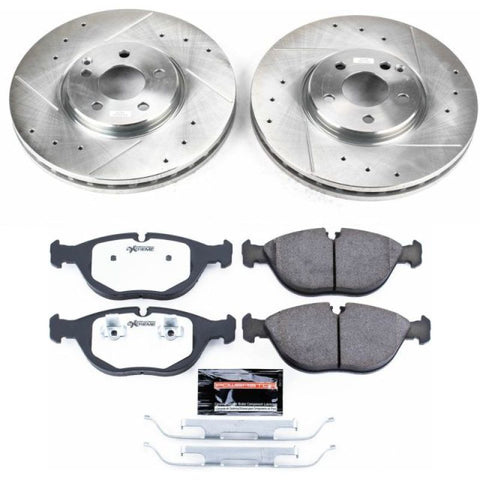 Power Stop 03-06 Mercedes-Benz S430 Front Z26 Street Warrior Brake Kit - K5120-26