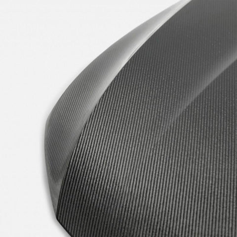 Seibon 22-23 Volkswagen Golf GTI/R OEM Style Carbon Fiber Hood - HD22VWG8-OE