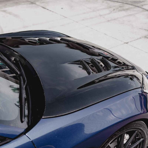 Seibon 2022 Toyota GR86/Subaru BRZ TS-Style Carbon Fiber Hood - HD22TY86-TS