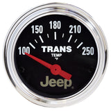 Autometer Jeep 52.4mm Short Sweep Electronic 100-250 Def F Transmission Temperature Gauge - 880260