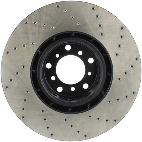 StopTech 00-03 BMW M5 Drilled Right Front Rotor - 128.34063R