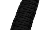 Fishbone Offroad 07-18 Wrangler JK A Pillar Sound Bar Black Paracord Grab Handles - FB55283