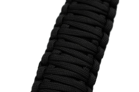 Fishbone Offroad 07-18 Wrangler JK A Pillar Sound Bar Black Paracord Grab Handles - FB55283