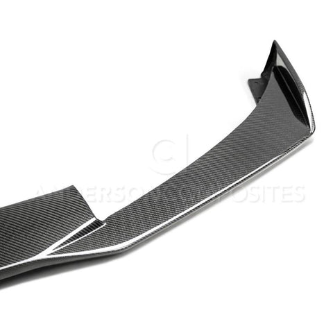 Anderson Composites 17-18 Chevy Camaro ZL1 1LE Carbon Fiber Front Splitter - AC-FL17CHCAMZL-LE