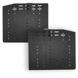 Go Rhino XVenture Gear Hard Case Mount Long 44in. (Mount ONLY for XRS/SRM Racks) - Tex. Blk - XG451607M