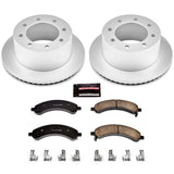 Power Stop 03-08 Chevrolet Express 3500 Rear Z17 Evolution Geomet Coated Brake Kit - CRK5328