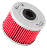 K&N Honda/Kawasaki/Polaris/Suzuki 1.969in OD x .469in ID x 1.438in H Oil Filter - KN-112