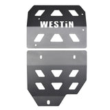 Westin 18-22 Jeep Wrangler JL Transmission Pan Skid Plate - Textured Black - 42-21075
