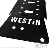 Westin/Snyper 07-11 Jeep Wrangler Transmission Pan Skid Plate - Textured Black - 42-21125