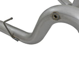 aFe LARGE Bore HD 4in Dual DPF-Back SS Exhaust w/Polished Tip 16-17 GM Diesel Truck V8-6.6L (td) LML - 49-44080-P