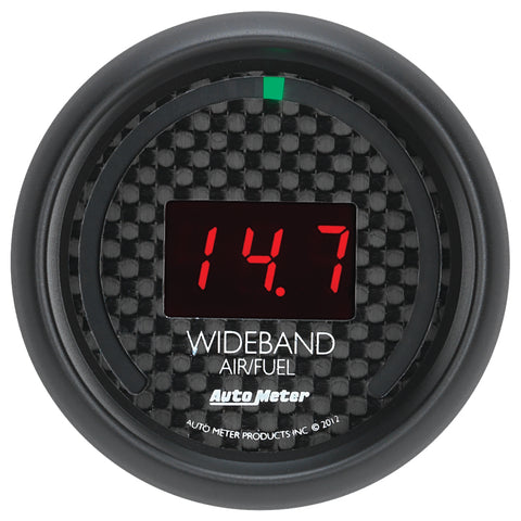Autometer GT Series 52mm Digital 10:1-17:1 AFR Wideband Air/Fuel Ratio Street - 8079