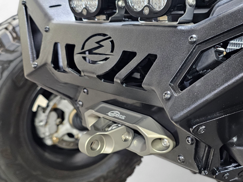 Elektric Offroad Winch Hawse Fairlead And Hook Combo Anodized Gun Metal - WFL110004