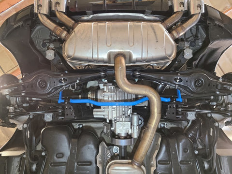 aFe 15-19 Volkswagen Golf R (MK7) L4-2.0L (t) CONTROL Series Sway Bar Set - Blue - 440-612001-L