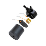 Mishimoto 2018+ Ford Mustang GT Baffled Oil Catch Can - PCV Side - MMBCC-MUS8-18PBE