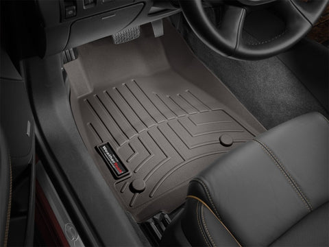 WeatherTech 14+ Chevy Silverado 1500 Regular Cab Front FloorLiner - Cocoa - 475451