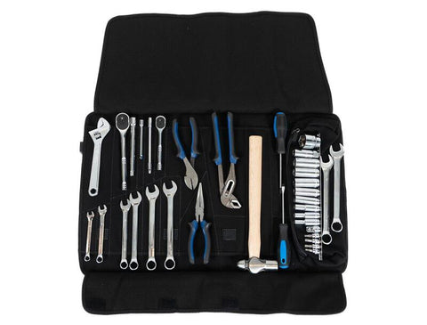 PRP 35pc Can-Am Roll Up Tool bag Tool kit - Black - E112