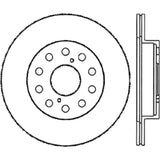 StopTech Sport Slotted 91-95 Toyota MR2 Cryo Rear Left Rotor - 126.44072CSL